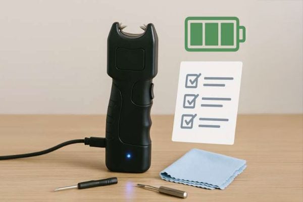 Rechargeable Stun Gun | Revere Security Rechargeable stun gun